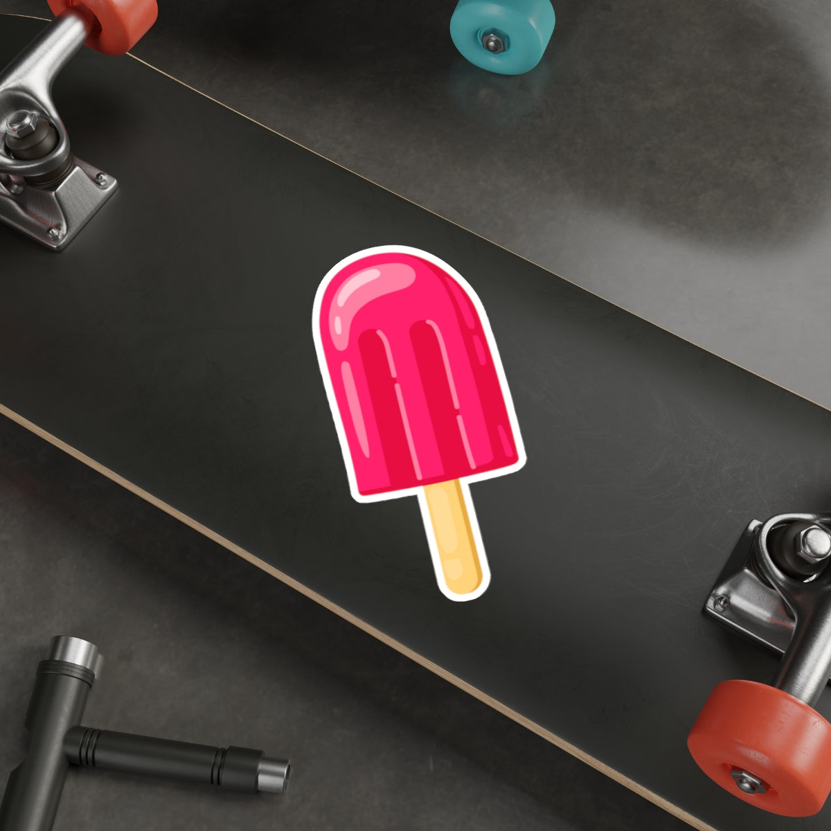 Summer Vibes Popsicle Die-Cut Sticker