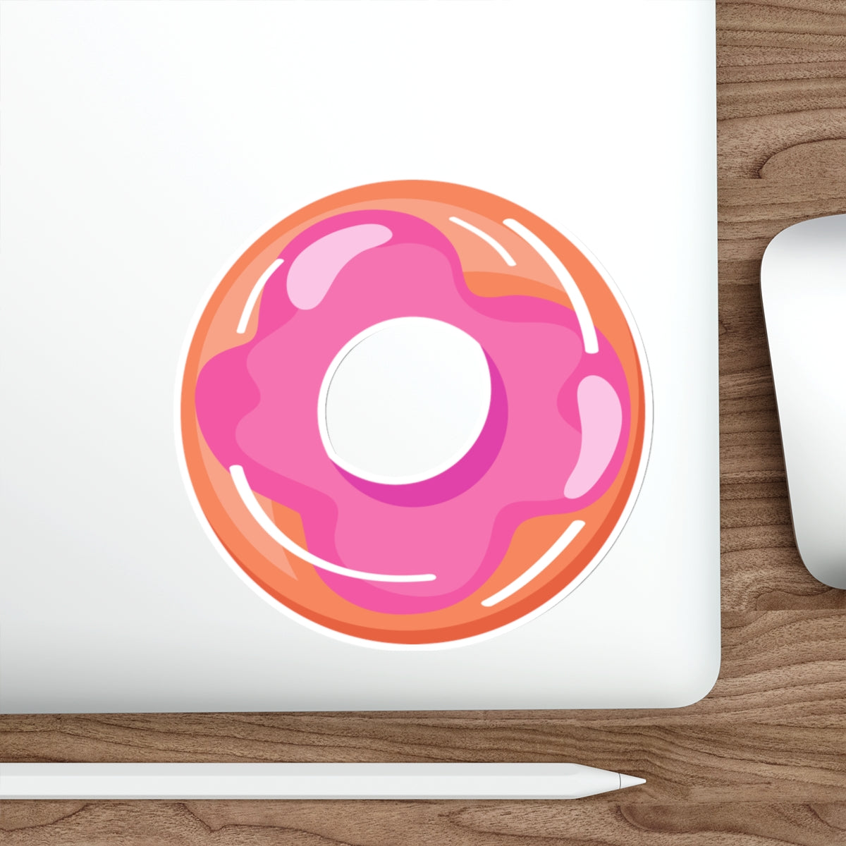 Summer Vibes Donut Floaty Die-Cut Sticker
