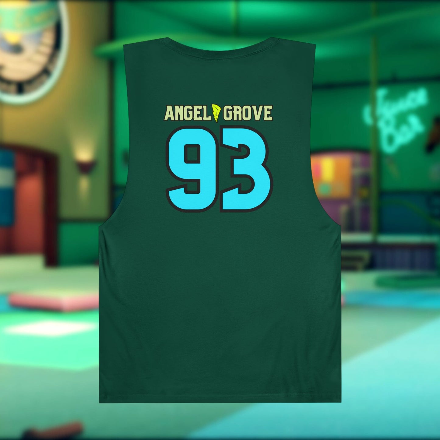 Angel Grove Youth Center Gym & Juice Bar - Unisex Tank | Casual Wear, Gym Top, Fun Workout Shirt