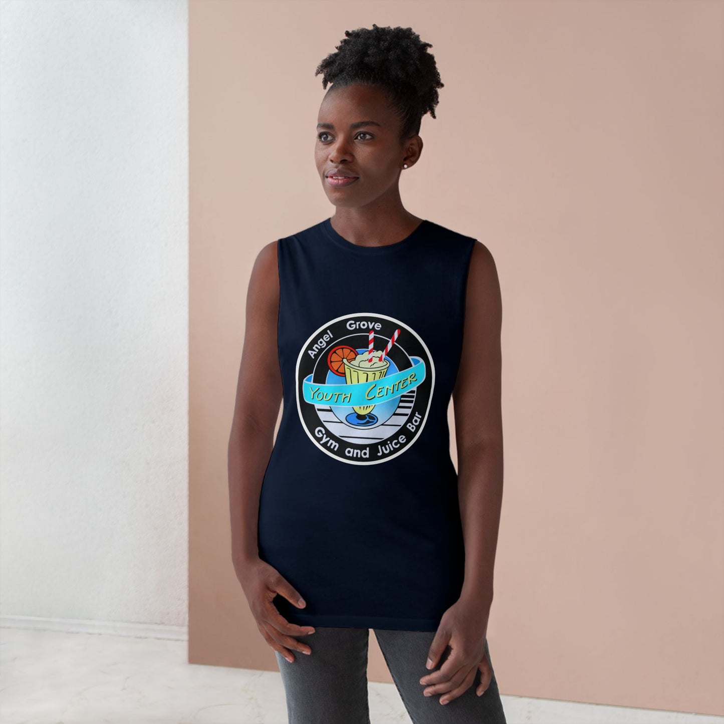 Angel Grove Youth Center Gym & Juice Bar - Unisex Tank | Casual Wear, Gym Top, Fun Workout Shirt