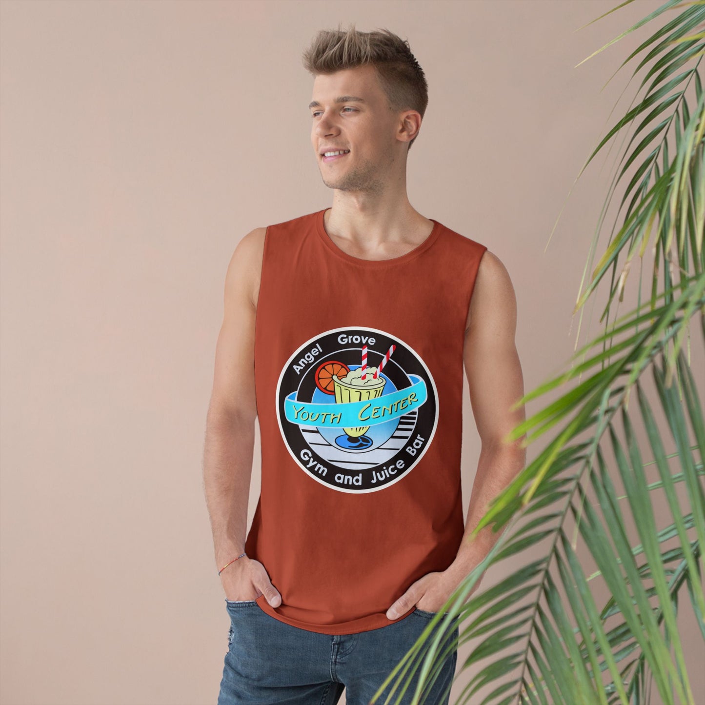 Angel Grove Youth Center Gym & Juice Bar - Unisex Tank | Casual Wear, Gym Top, Fun Workout Shirt