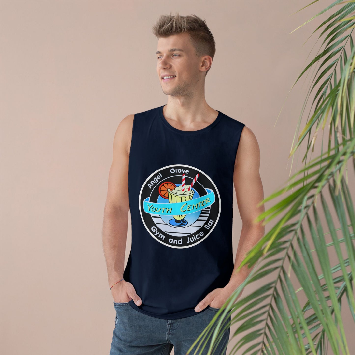 Angel Grove Youth Center Gym & Juice Bar - Unisex Tank | Casual Wear, Gym Top, Fun Workout Shirt