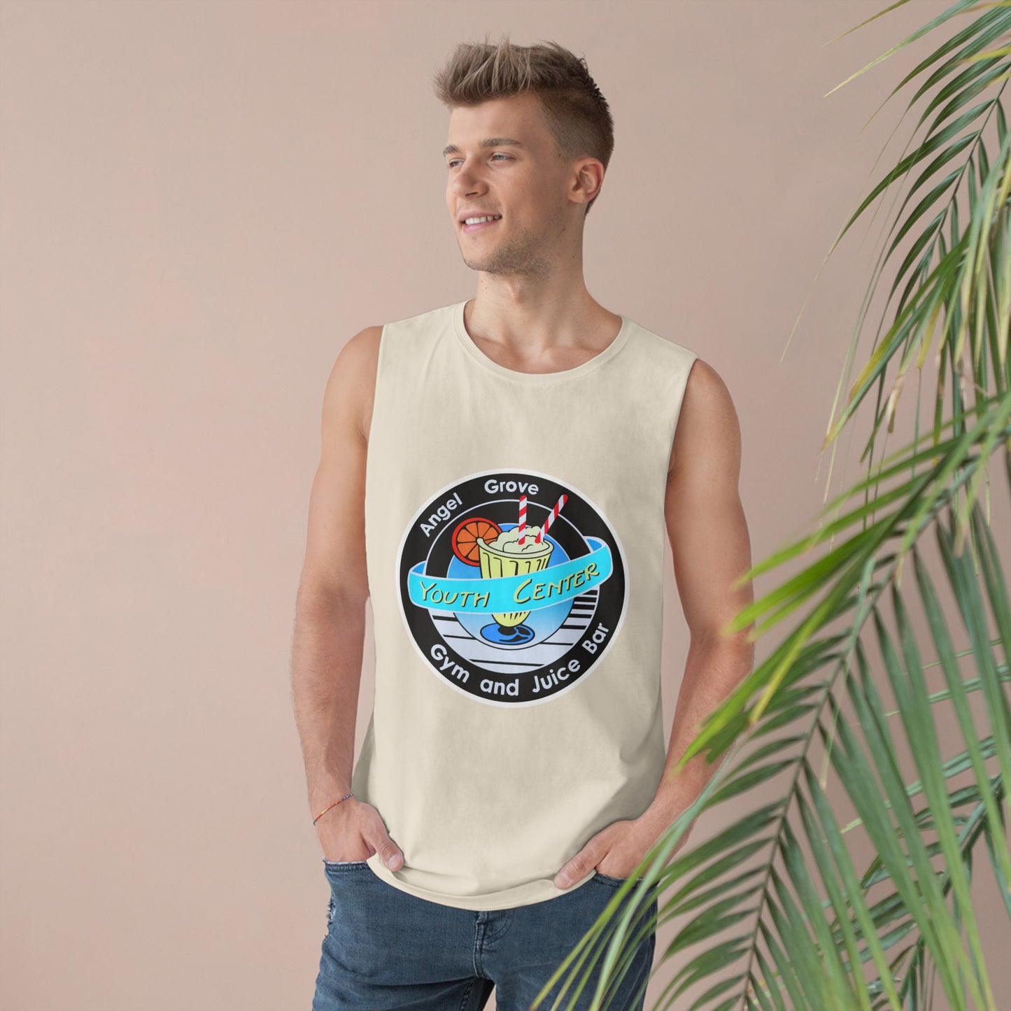 Angel Grove Youth Center Gym & Juice Bar - Unisex Tank | Casual Wear, Gym Top, Fun Workout Shirt