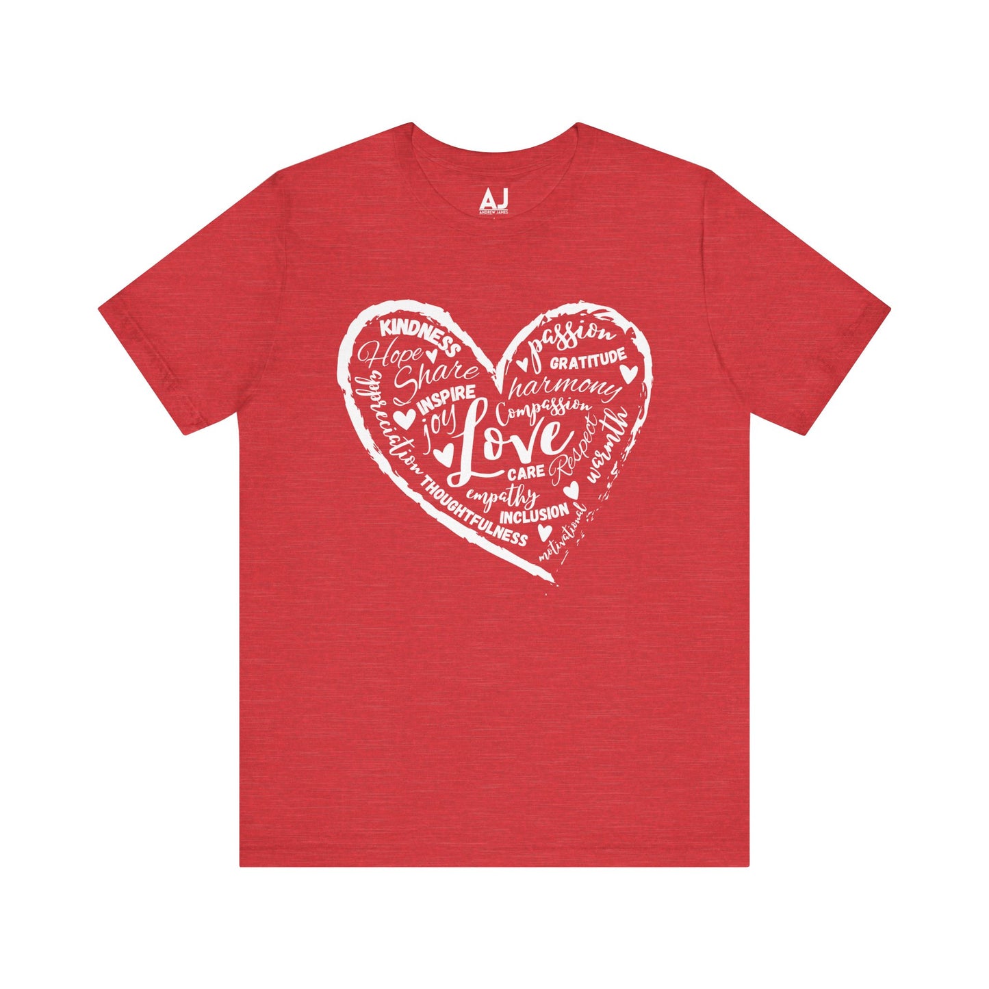 Valentine's Day Love - Unisex Jersey Short Sleeve Tee
