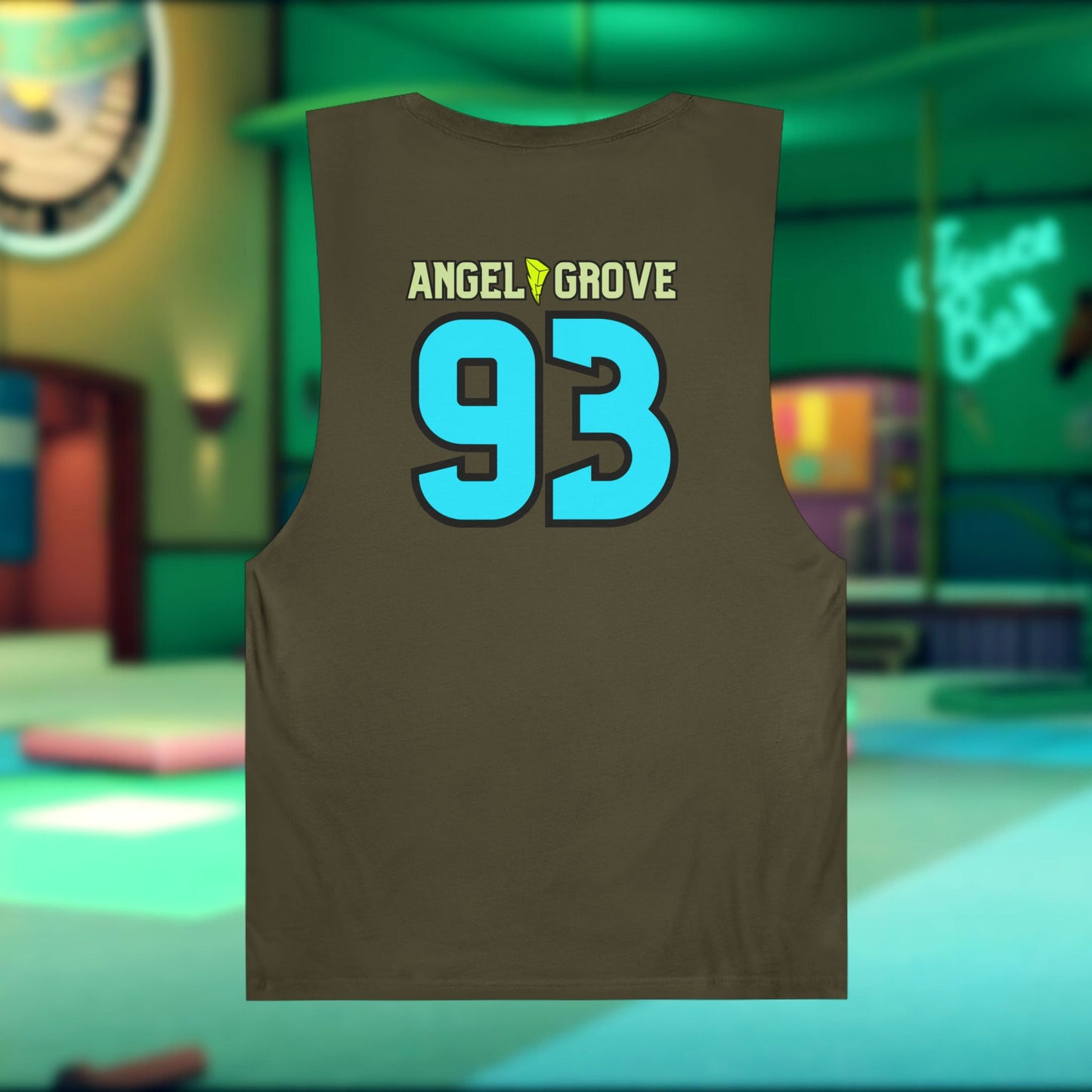 Angel Grove Youth Center Gym & Juice Bar - Unisex Tank | Casual Wear, Gym Top, Fun Workout Shirt