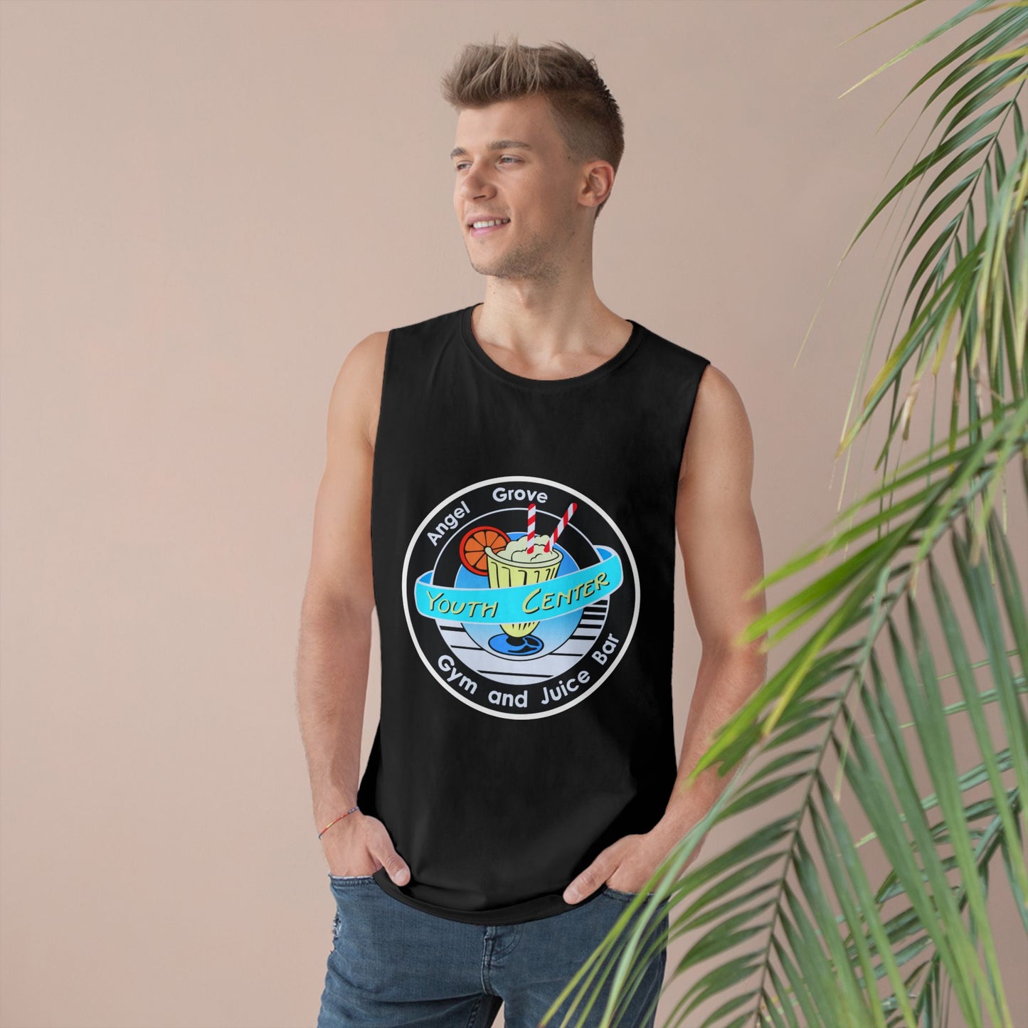 Angel Grove Youth Center Gym & Juice Bar - Unisex Tank | Casual Wear, Gym Top, Fun Workout Shirt