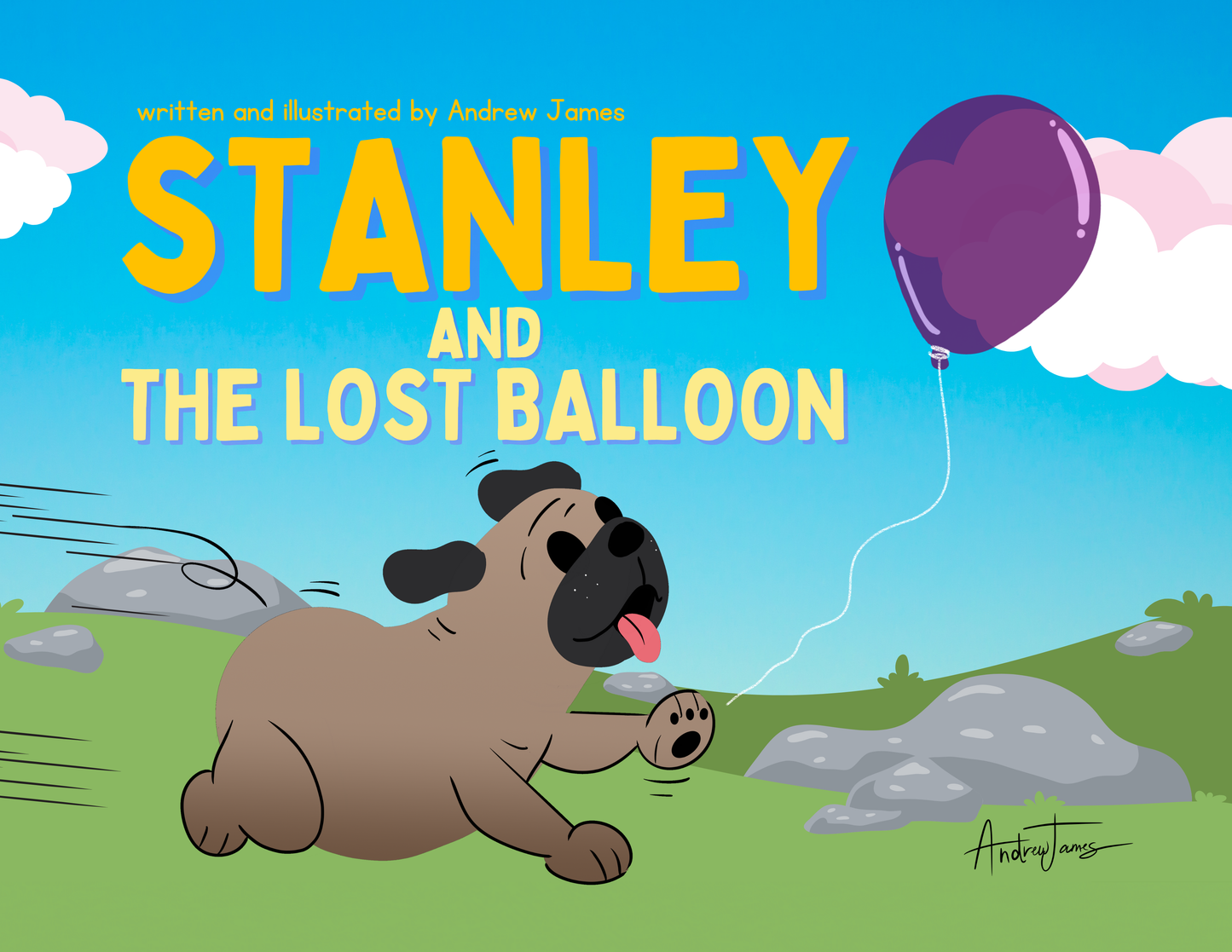 Stanley and The Lost Balloon - Children's E Book - Digital Files