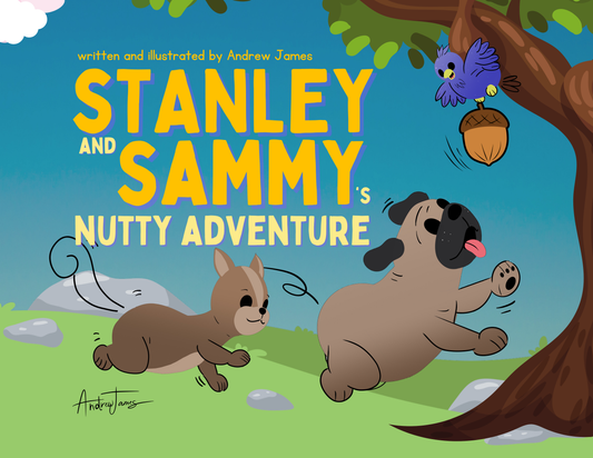 Stanley and Sammy's Nutty Adventure - Children's E Book - Digital File