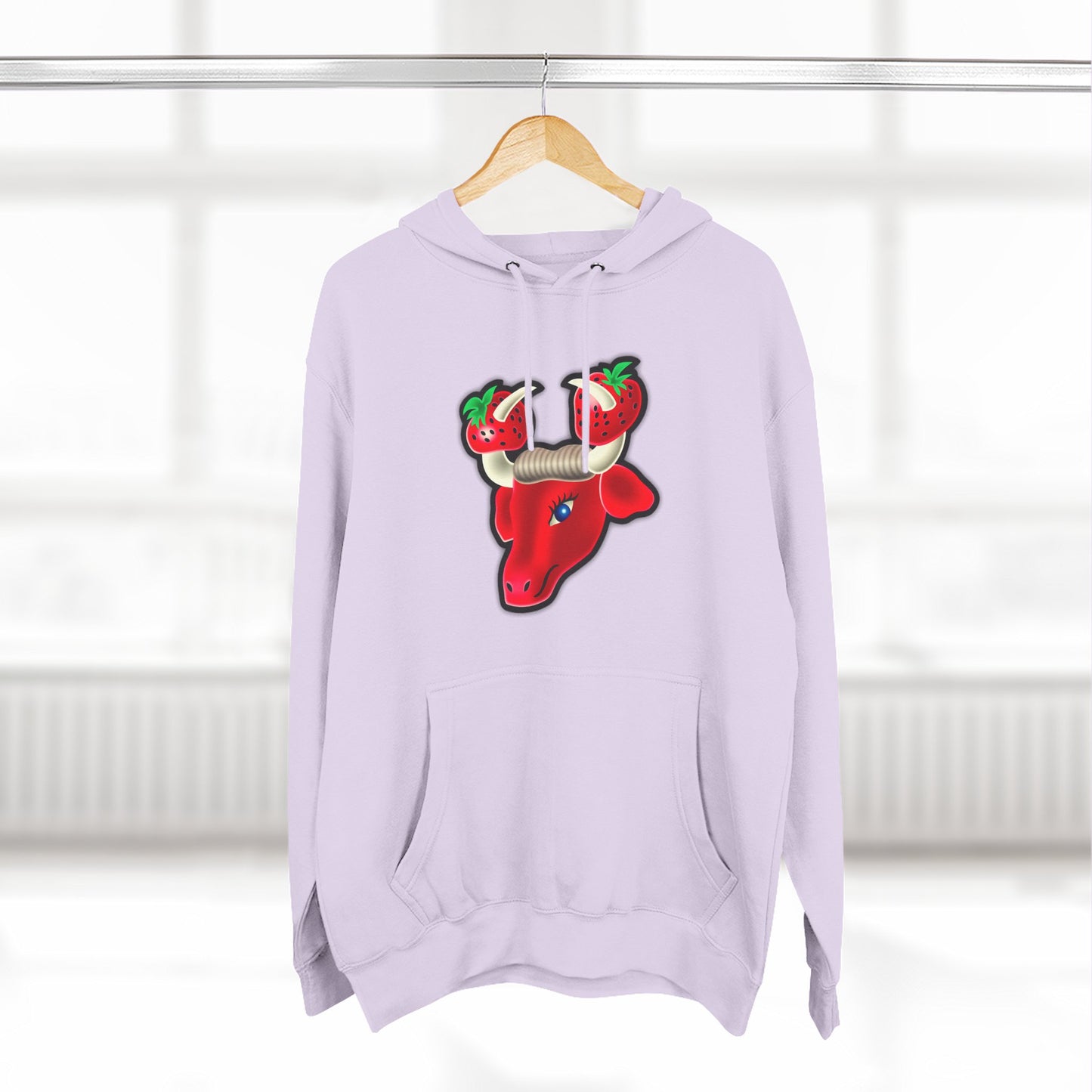 To Wong Fu Strawberry Festival Three-Panel Fleece Hoodie