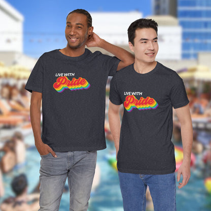 Live With Pride 2025 Exclusive Unisex Jersey Short Sleeve Tee