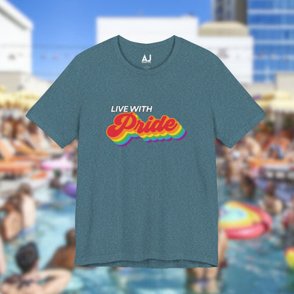 Live With Pride 2025 Exclusive Unisex Jersey Short Sleeve Tee