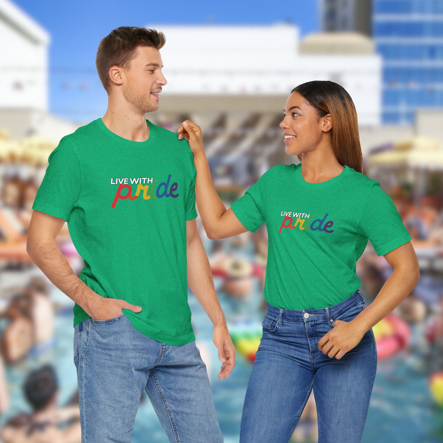 Live With Pride 2025 Exclusive Unisex Jersey Short Sleeve Tee