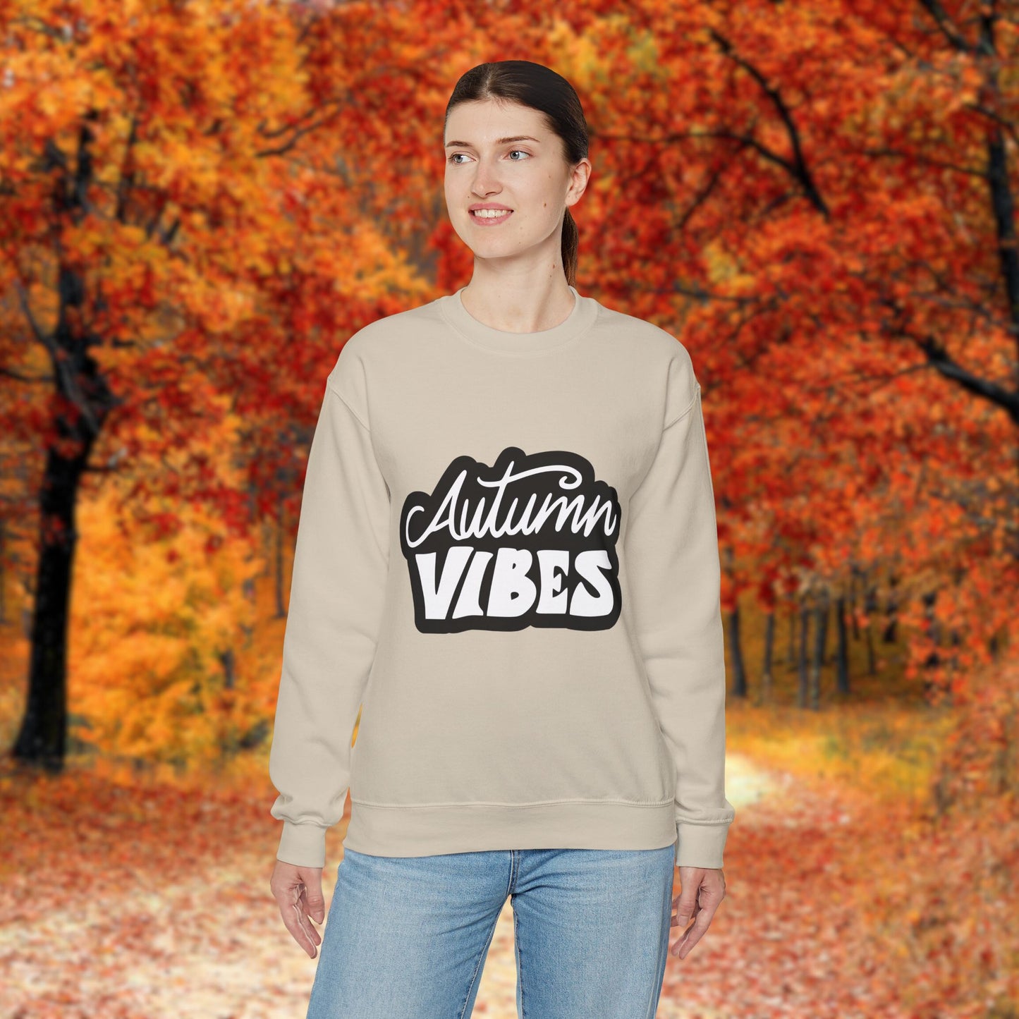 Autumn Vibes - Unisex Heavy Blend™ Crewneck Sweatshirt