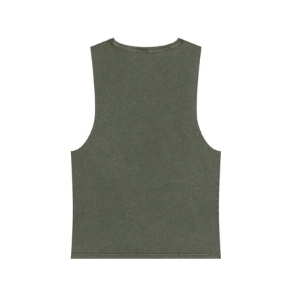 Trans Pride "Embroidery" Stonewash Tank Top