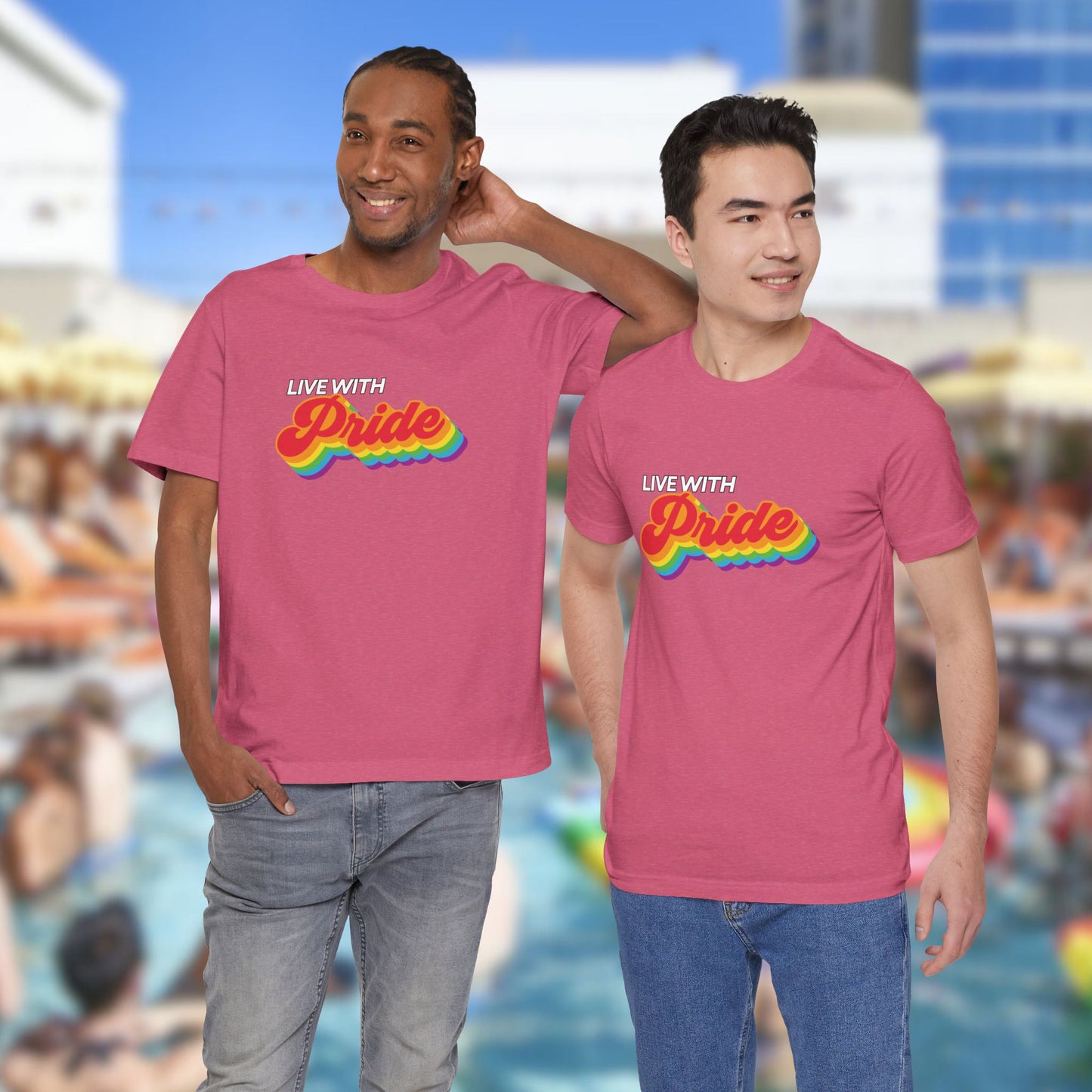 Live With Pride 2025 Exclusive Unisex Jersey Short Sleeve Tee