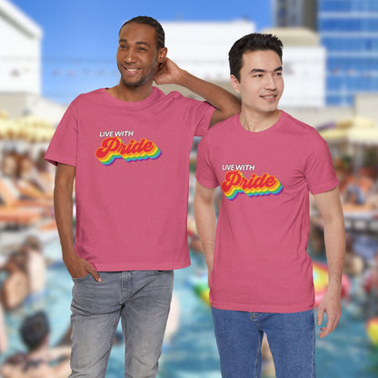 Live With Pride 2025 Exclusive Unisex Jersey Short Sleeve Tee