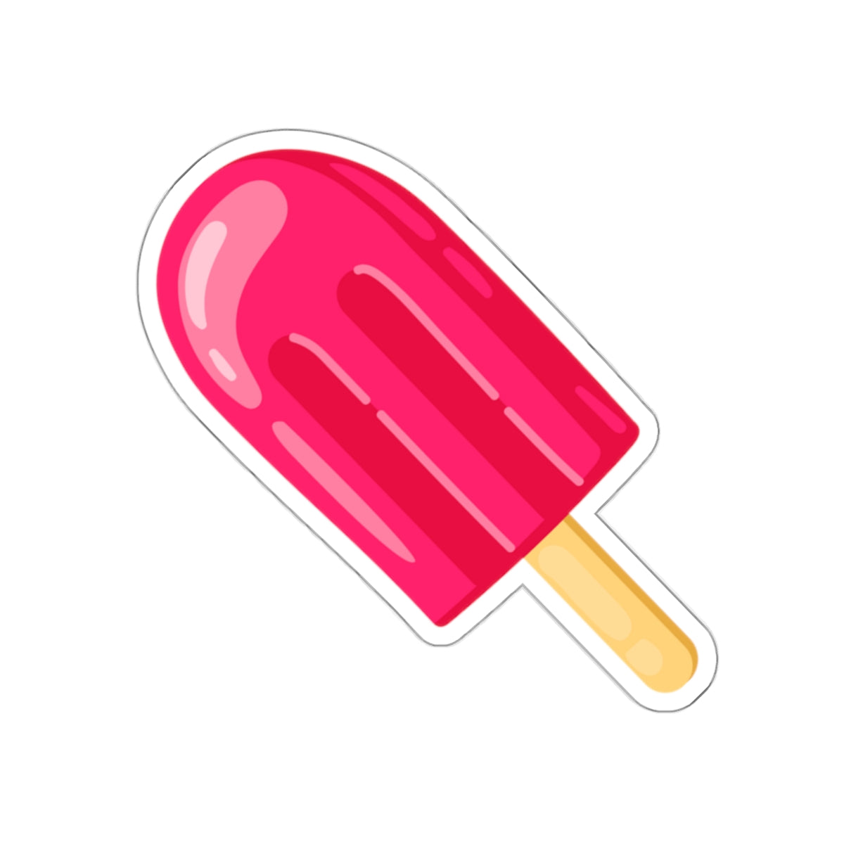 Summer Vibes Popsicle Die-Cut Sticker