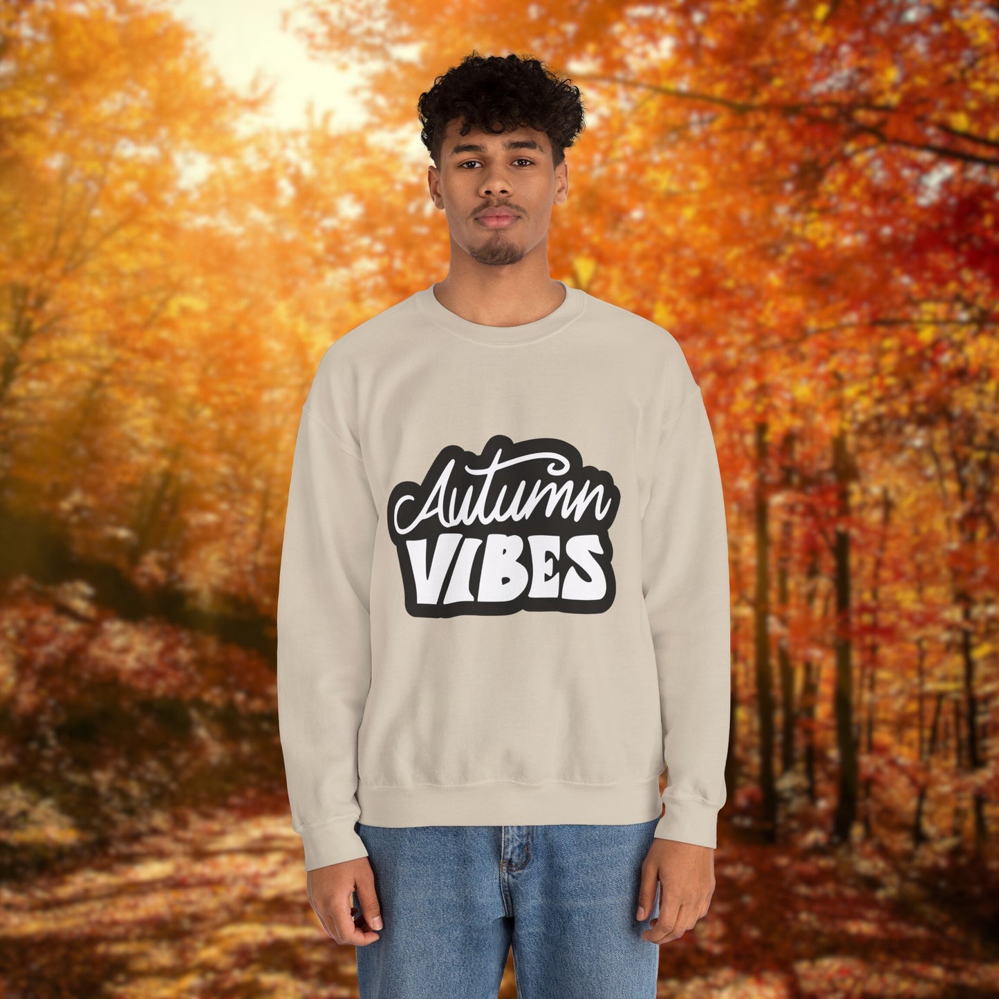 Autumn Vibes - Unisex Heavy Blend™ Crewneck Sweatshirt