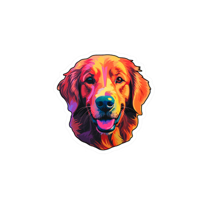 Golden Retriever Vinyl Decal - Mac