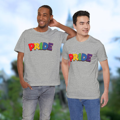 Live With Pride Diznee Unisex Jersey Short Sleeve T-Shirt