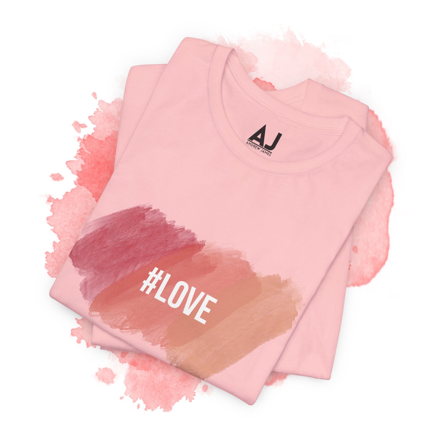 Love Water Color - Unisex Jersey Short Sleeve Tee