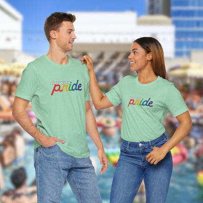 Live With Pride 2025 Exclusive Unisex Jersey Short Sleeve Tee