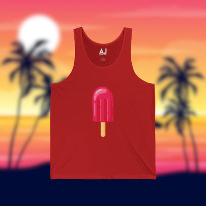 Summer Vibes Popsicle Unisex Jersey Tank