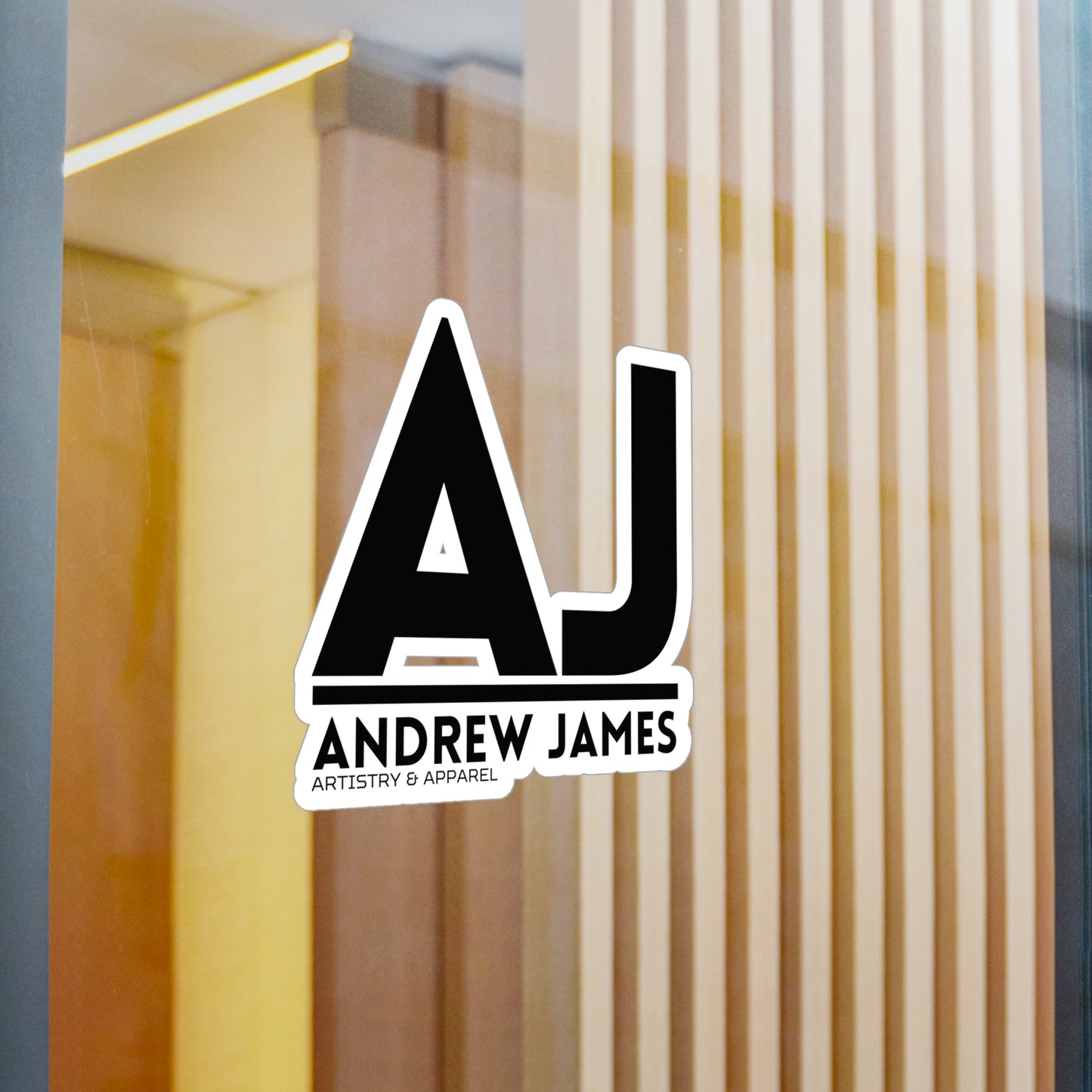 AJ Promotional Vinyl Decal