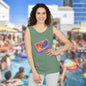 Rainbow in My Veins Pride Unisex Dyed Tank Top