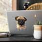 Pug Vinyl Decal - Stanley