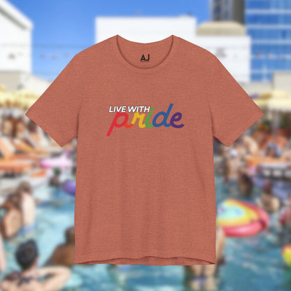 Live With Pride 2025 Exclusive Unisex Jersey Short Sleeve Tee