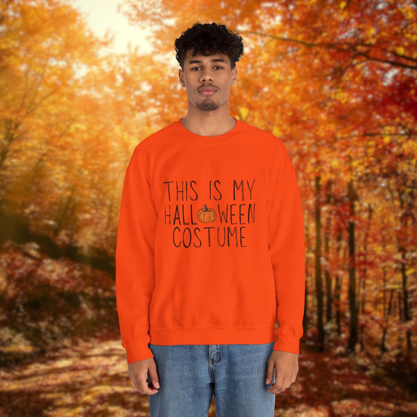 This is My Halloween Costume - Unisex Heavy Blend™ Crewneck Sweatshirt