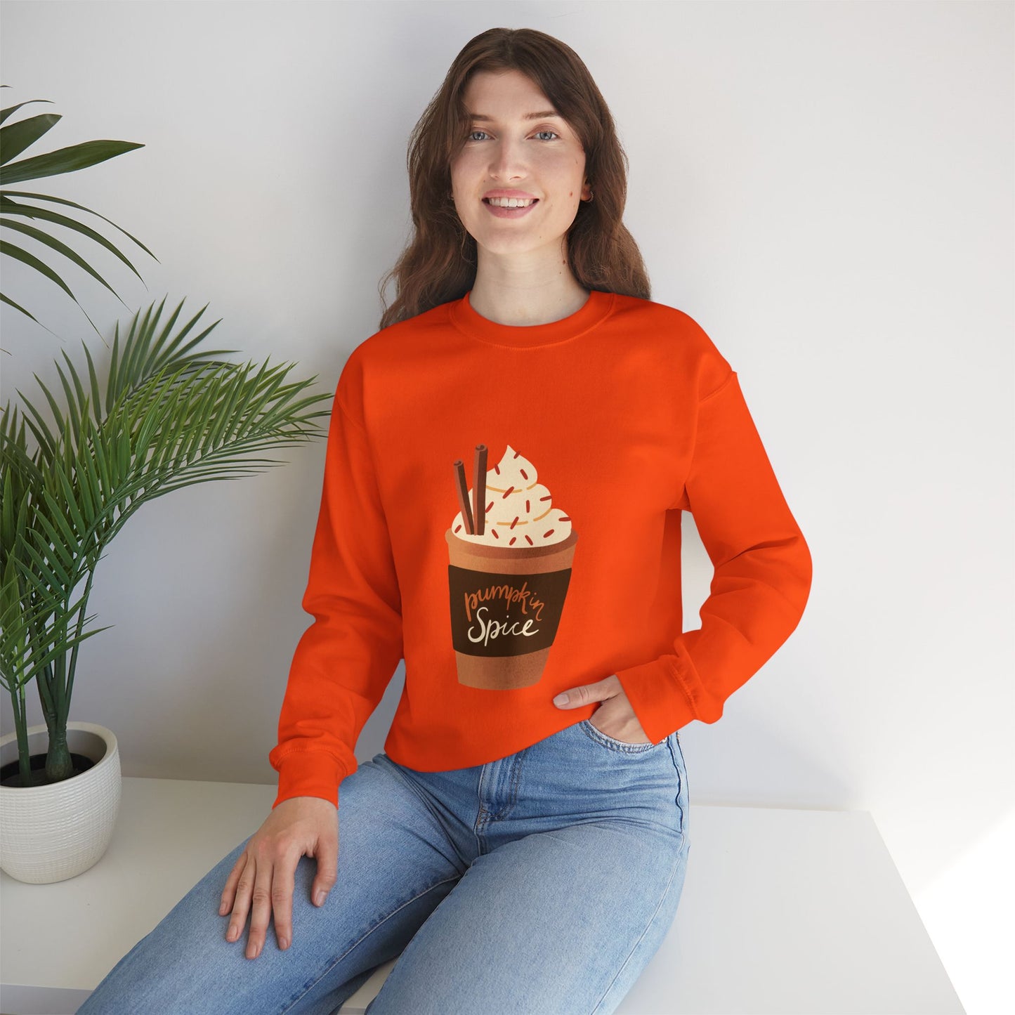 Pumpkin Spice - Unisex Heavy Blend™ Crewneck Sweatshirt