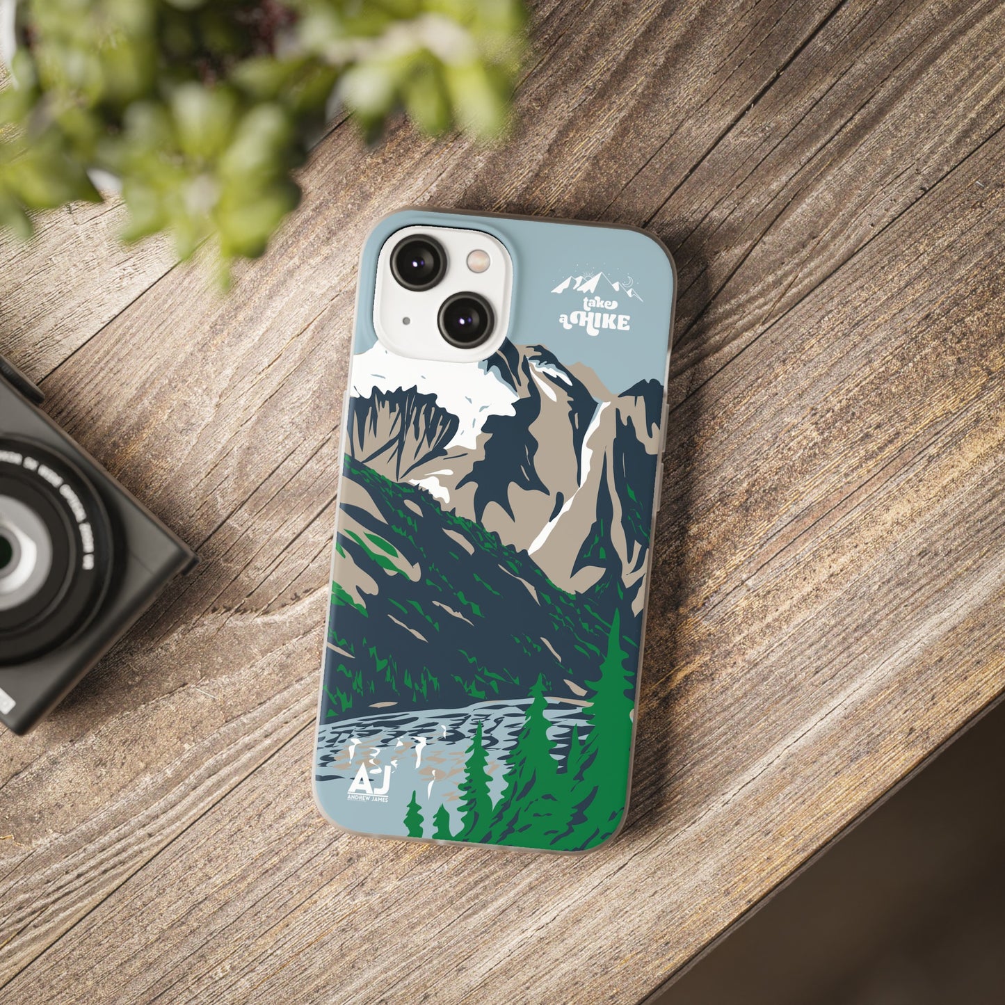 Take a Hike - iPhone Flexi Cases - All 14 and 15 Models - Wireless Charging Compatible