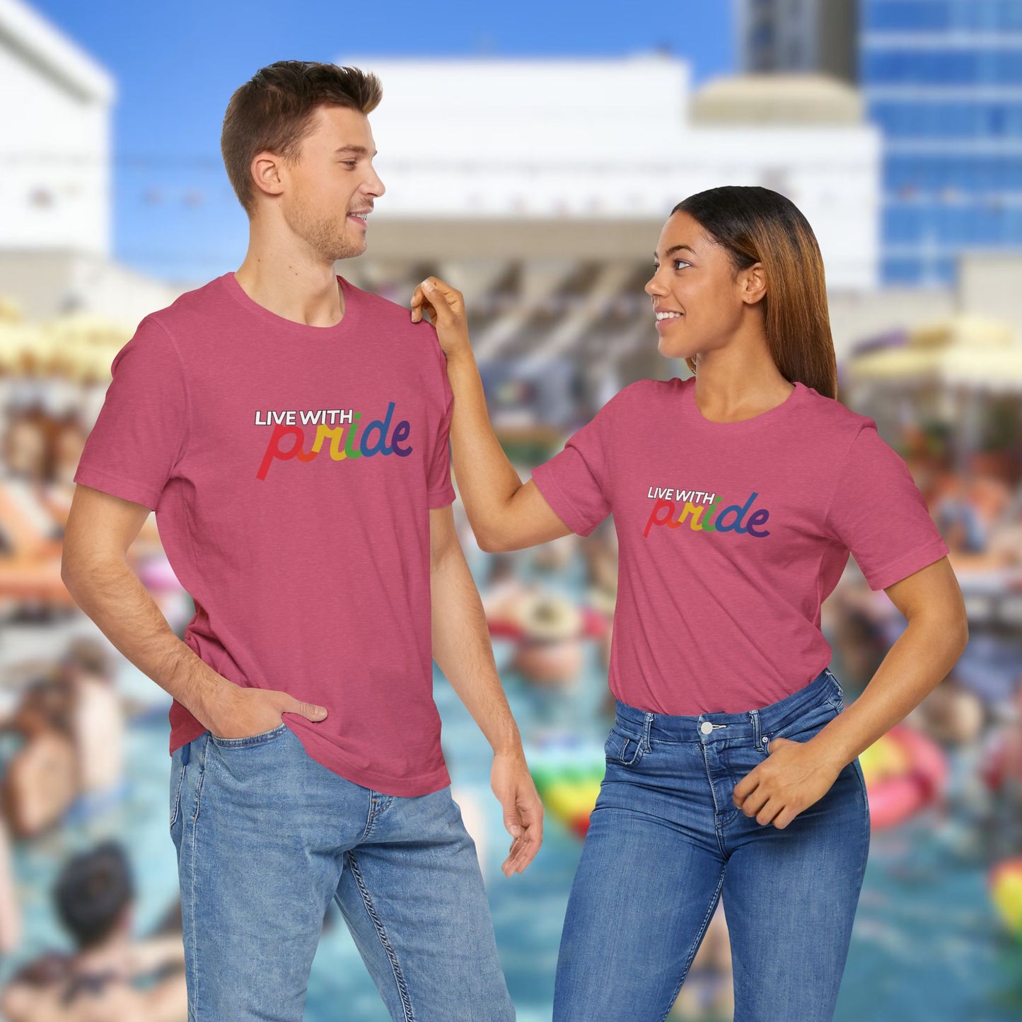Live With Pride 2025 Exclusive Unisex Jersey Short Sleeve Tee