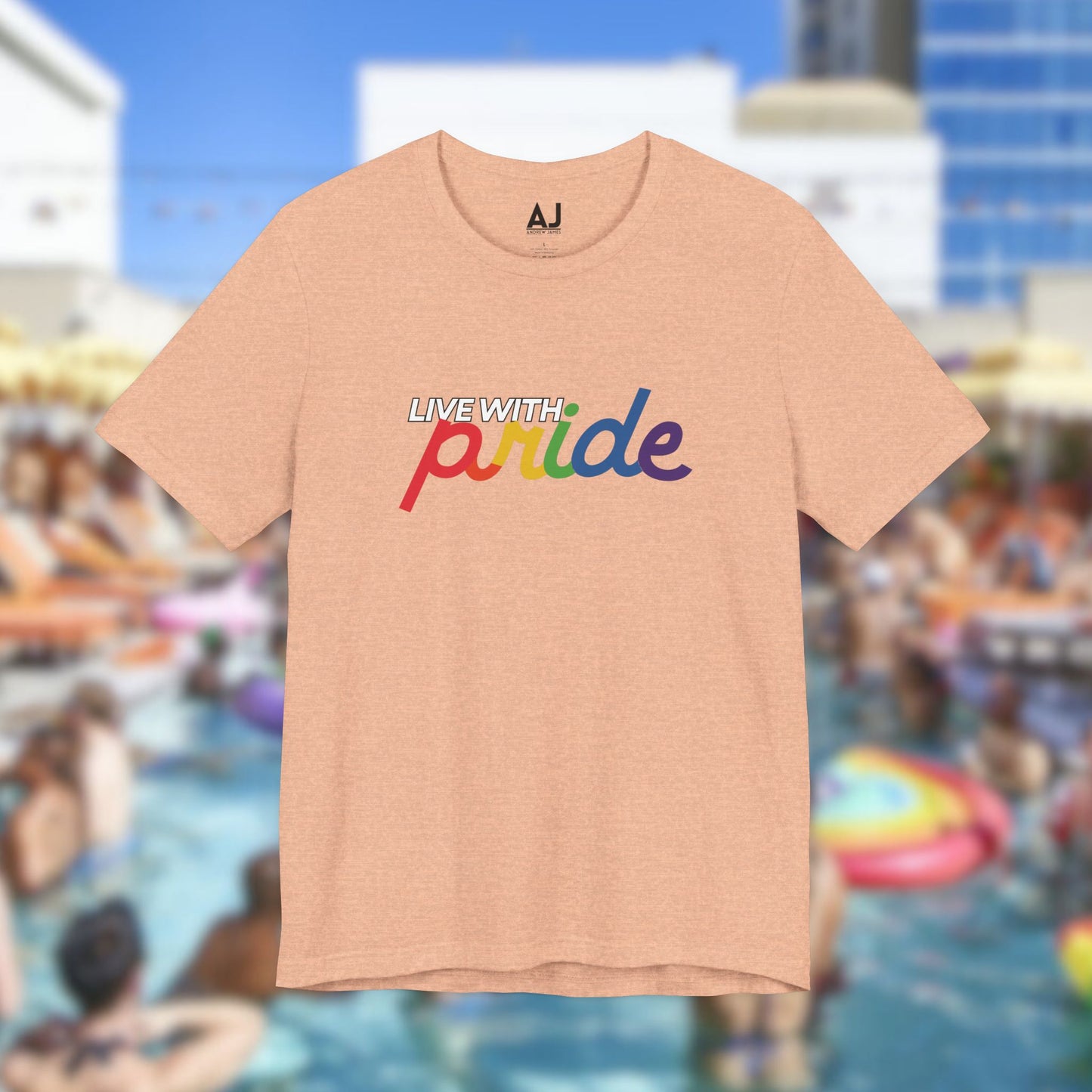 Live With Pride 2025 Exclusive Unisex Jersey Short Sleeve Tee