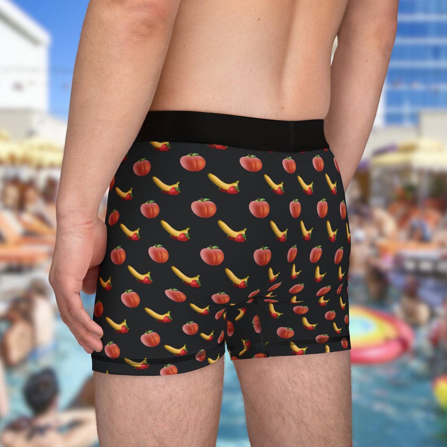 It's All Peaches & Bananas - Men's Boxers (AOP)