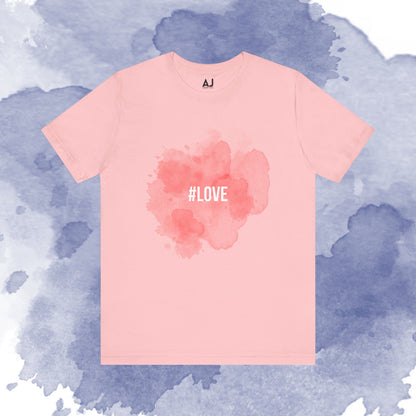 Love Water Color - Unisex Jersey Short Sleeve Tee