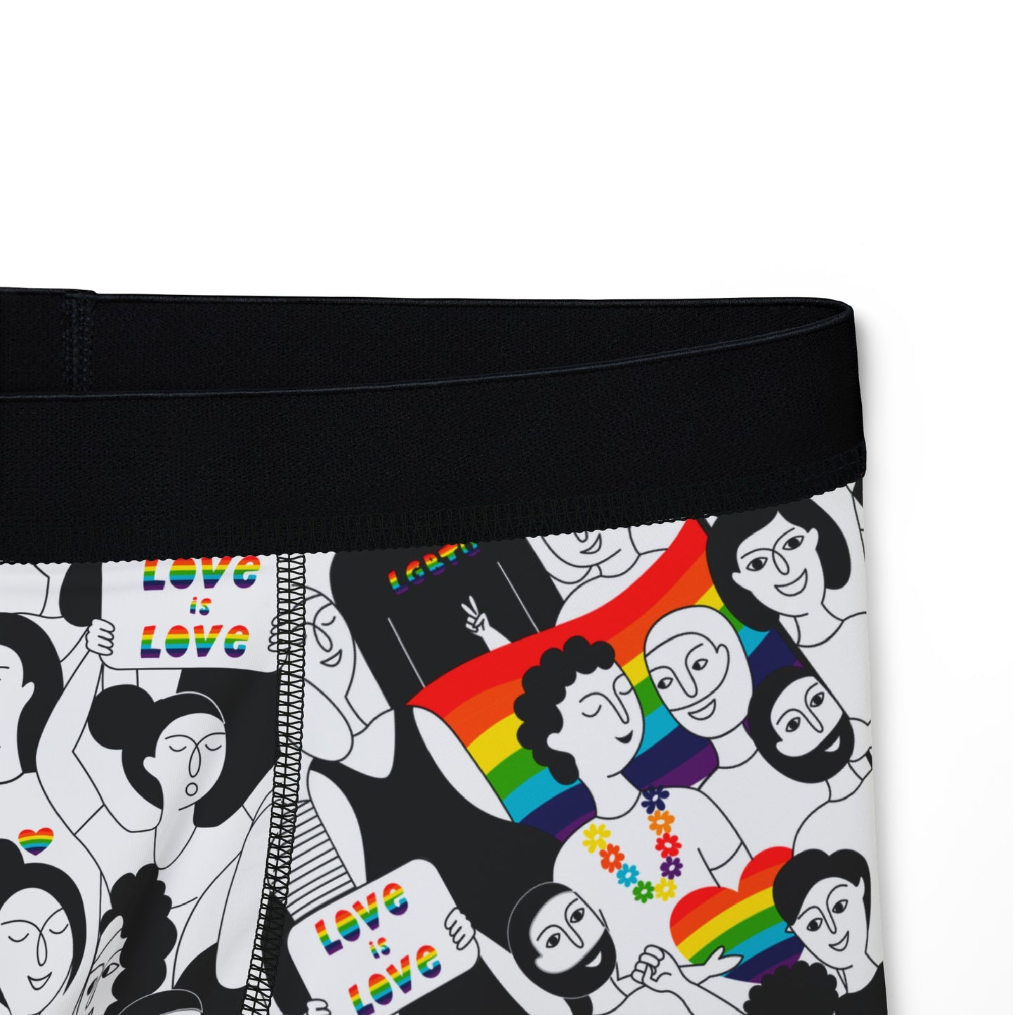 Love is Love Men's Boxers