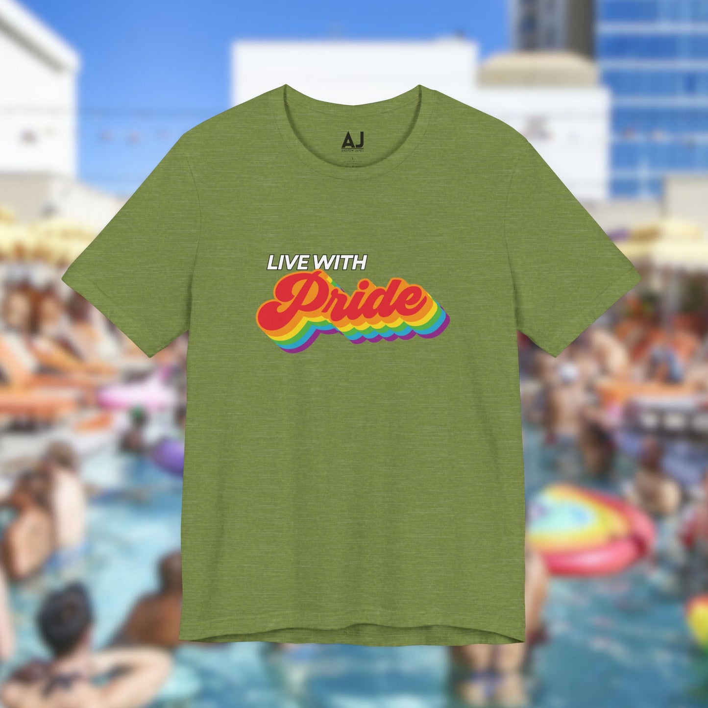 Live With Pride 2025 Exclusive Unisex Jersey Short Sleeve Tee
