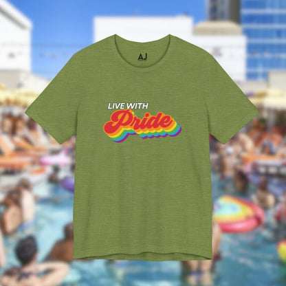Live With Pride 2025 Exclusive Unisex Jersey Short Sleeve Tee