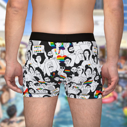 Love is Love Men's Boxers