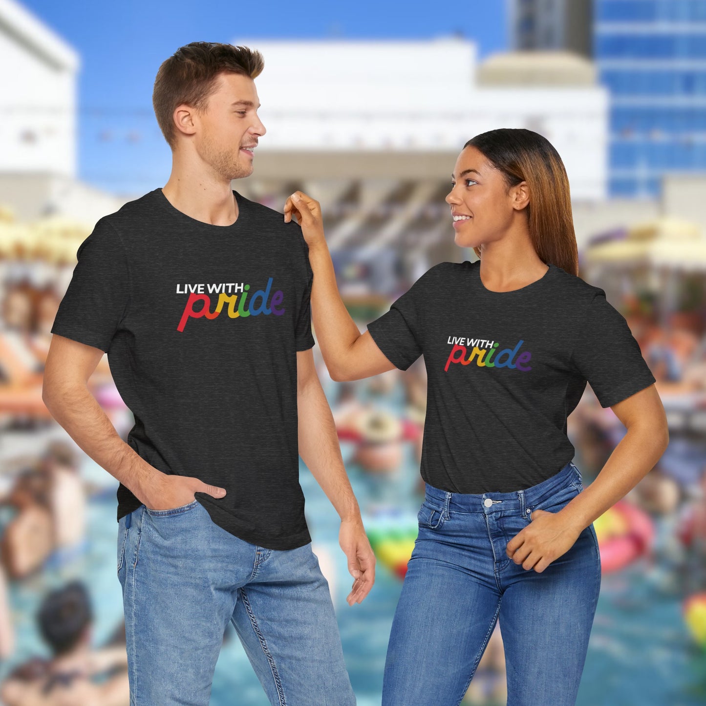 Live With Pride 2024 Exclusive Unisex Jersey Short Sleeve Tee