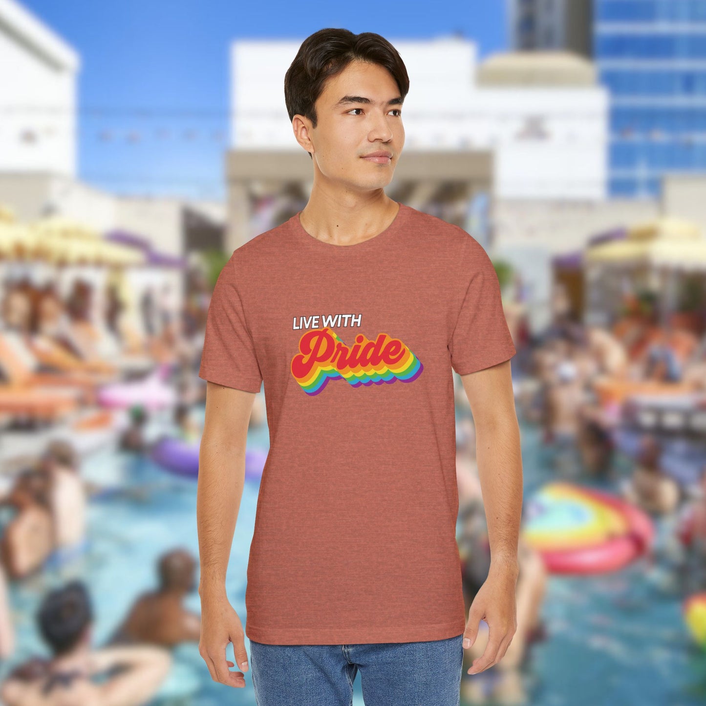 Live With Pride 2025 Exclusive Unisex Jersey Short Sleeve Tee