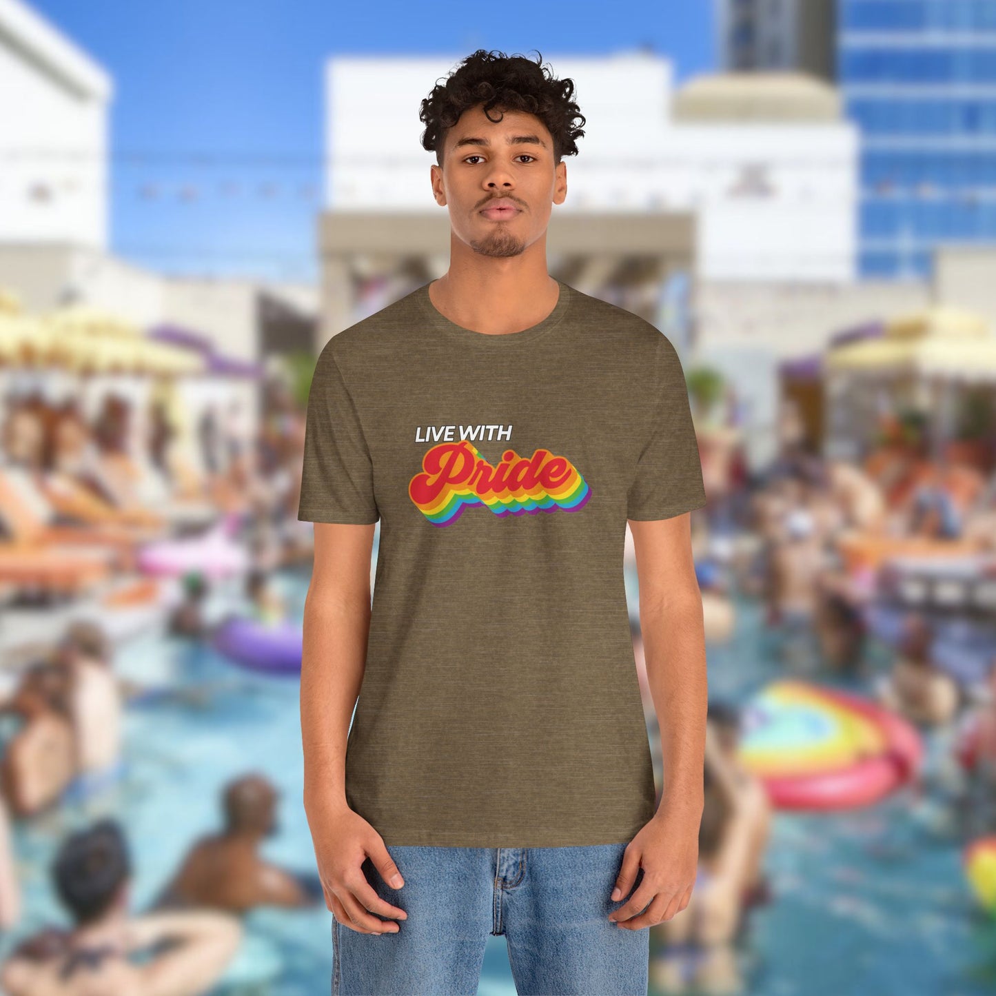 Live With Pride 2025 Exclusive Unisex Jersey Short Sleeve Tee