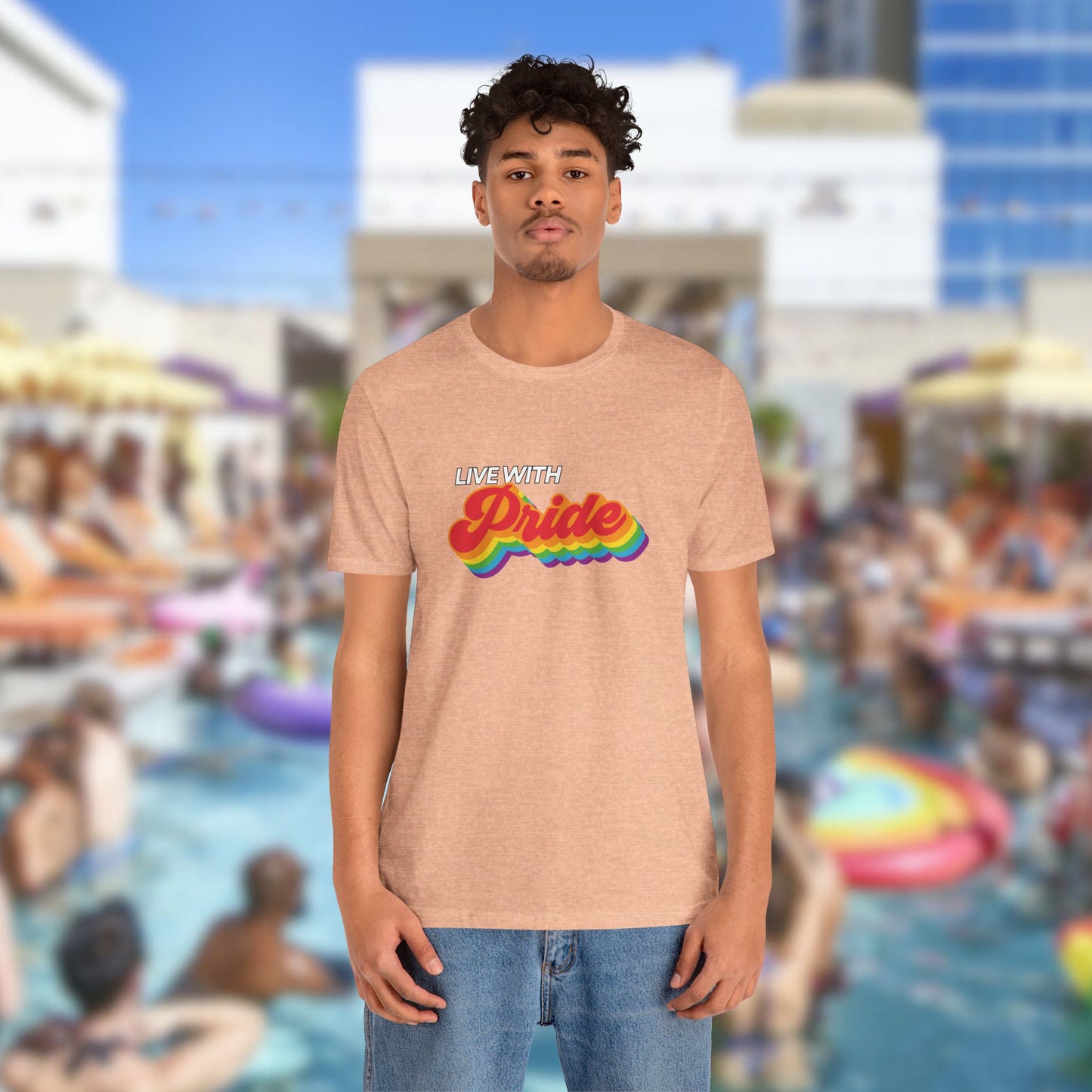 Live With Pride 2025 Exclusive Unisex Jersey Short Sleeve Tee