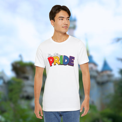 Live With Pride Diznee Unisex Jersey Short Sleeve T-Shirt