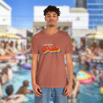 Live With Pride 2025 Exclusive Unisex Jersey Short Sleeve Tee