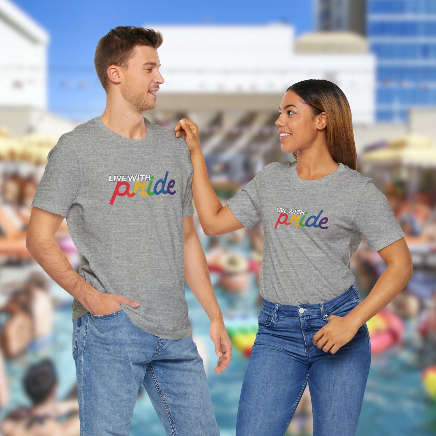 Live With Pride 2024 Exclusive Unisex Jersey Short Sleeve Tee