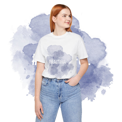 Beautiful Water Color - Unisex Jersey Short Sleeve Tee